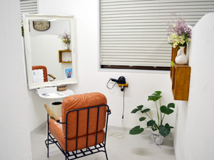 米沢市女性専用美容院ビューティーサロンオット/Beauty Salon ottoの美容室内の紹介